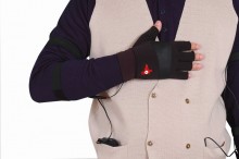 Battery Heated Glove Liners (Includes AC and Car Charger, 2 Batteries)